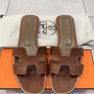 Hermes Oran Sandals
